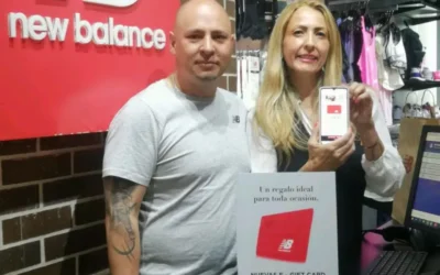 Estamos complacidos de compartir con ustedes, que las tiendas New Balance, Champion y Running Balboa en Colombia, ya están emitiendo la nueva E Gift Card a través de la plataforma Ogloba Ltd.