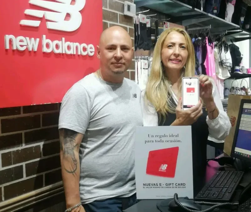 Estamos complacidos de compartir con ustedes, que las tiendas New Balance, Champion y Running Balboa en Colombia, ya están emitiendo la nueva E Gift Card a través de la plataforma Ogloba Ltd.